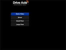 Tablet Screenshot of driveaxleapp.com